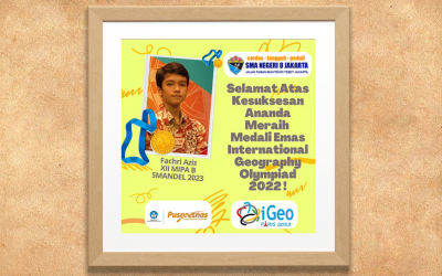 Siswa SMAN 8 Jakarta Meraih Medali Emas IGeO 2022