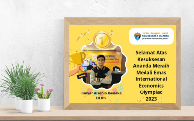 Siswa SMAN 8 Jakarta Meraih Medali Emas IEO 2023
